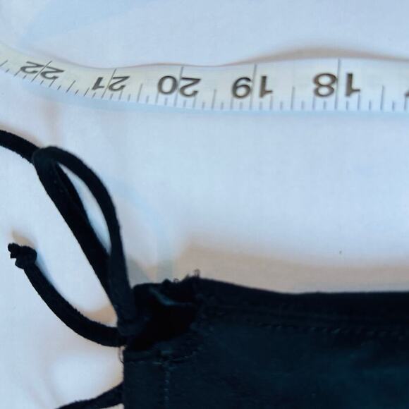 Time and Tru Women's Black Knee-High Boots, Size 6 Stylish Faux Suede - Picture 7 of 9